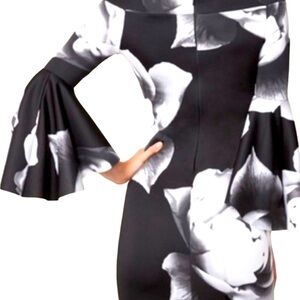 Venus off the shoulder bell sleeve Dress